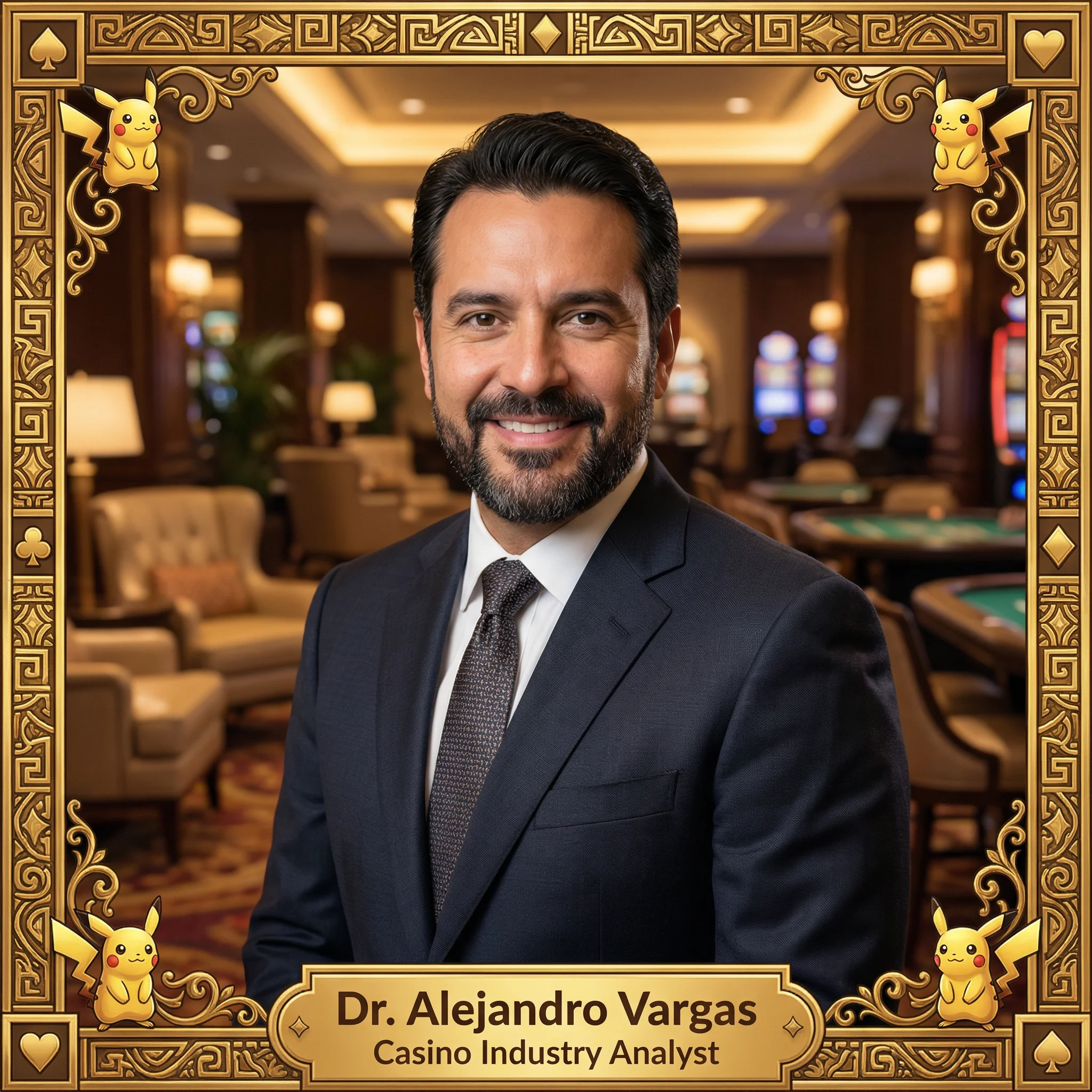 Mtro. Rodrigo Castellanos, experto en casinos de lujo