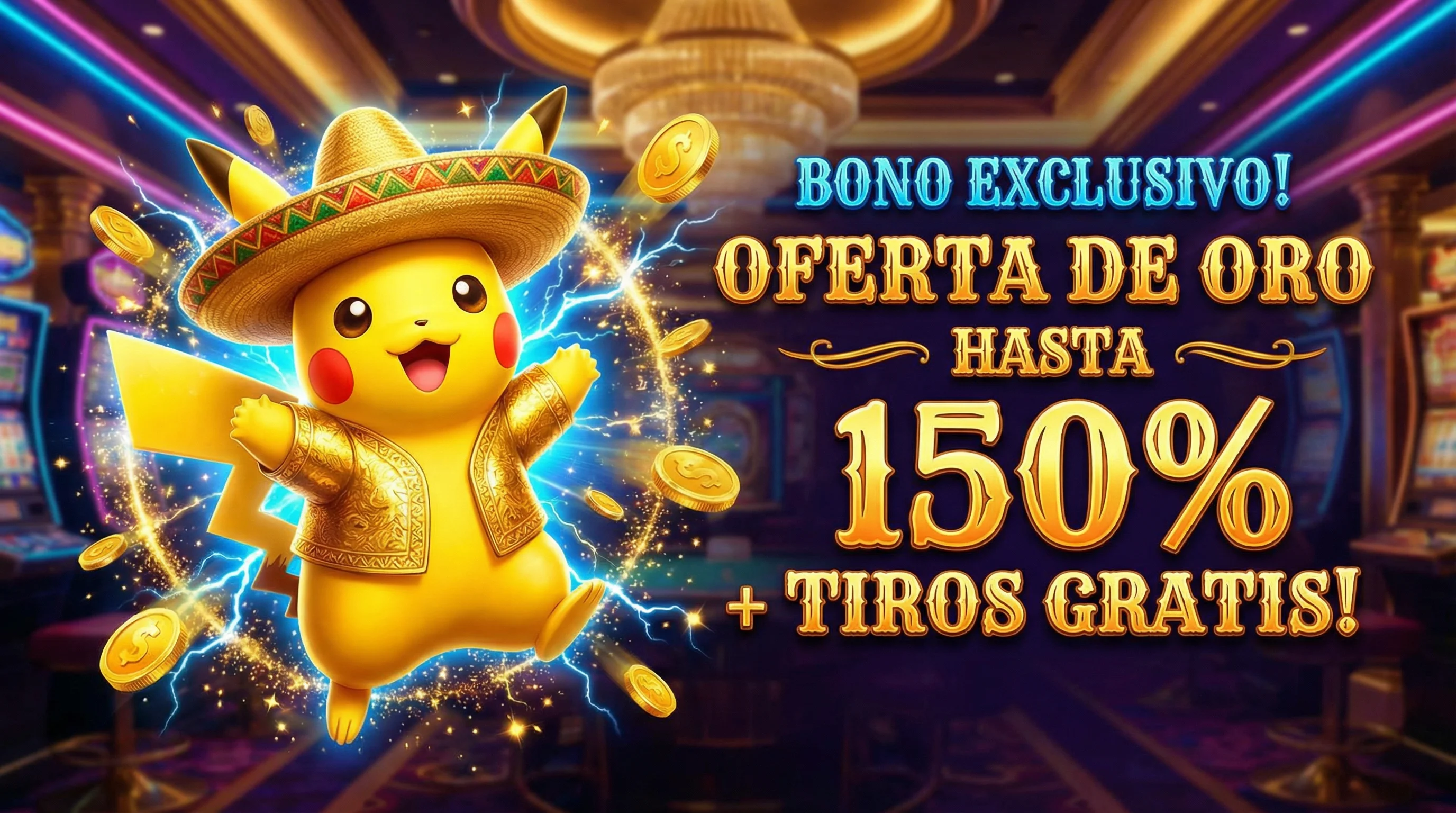 Bono exclusivo de bienvenida hasta 150% más tiros gratis en Bellagio